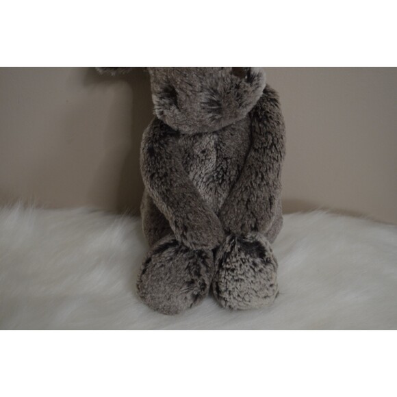 Jellycat Bashful Marty Moose Stuffed Animal Very Soft Brown Plush 12" Retired - Picture 8 of 8